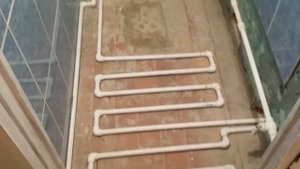 теплые полы в ванной комнате