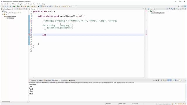 Java Tutorial - 14 - Arrays and ForEach Loop смотреть онлайн