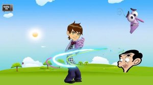 Learn Colors Wrong Heads Dora Inside Out Mr Bean Ben 10 Finger Family Nursery Rhymes for Kids