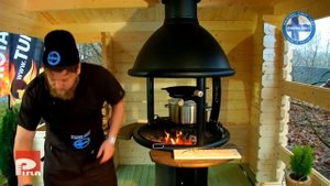 Финский барбекю-гриль Tundra Grill  BBQ- вариант для беседки - www.Grill-Tut.ru