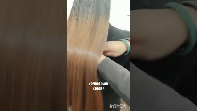 #Ombre hair color#keratin#