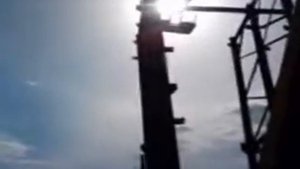 Супер падение вышки