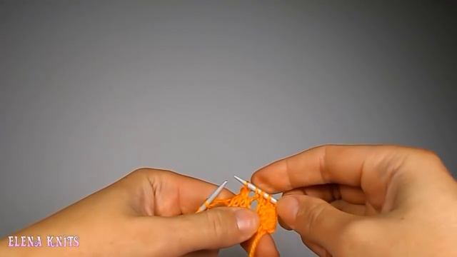 Платок спицами