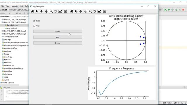 Zero and Poles locator with GUI -Python смотреть онлайн
