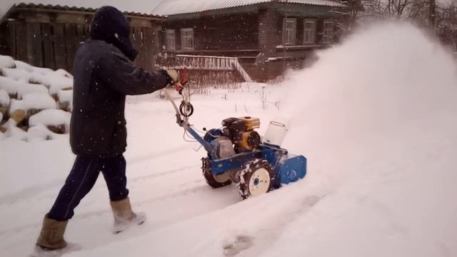 Снегоуборщик к мотоблоку Нева смотреть онлайн
