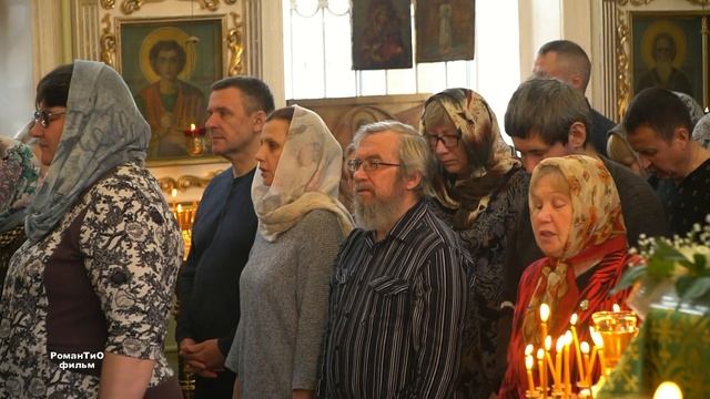 2019.04.21 Вербное воскресение, церковь  Ксении Петербургской  г.Сарапул (видео Виктор Татаркин)