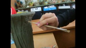 Напольная ваза своими руками из плиточного клея / DIY floor vase made of tile glue