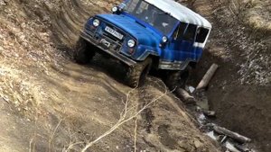 Ф.Бел 160-м в глинистый подьём