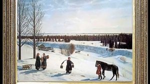 Импрессионизм по-русски. Художник К.А. Коровин - "Русская зима"