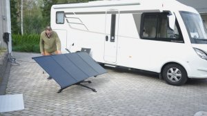 EcoFlow Solar Tracker — устройство слежения за солнечной энергией для моего автодома Mercedes Hyme
