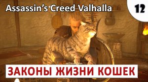 ASSASSINS CREED VALHALLA (ПОДРОБНОЕ ПРОХОЖДЕНИЕ) #12 - ЗАКОНЫ ЖИЗНИ КОШЕК