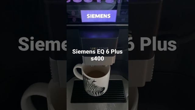 Siemens EQ 6 Dampf nach einschalten