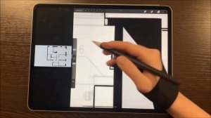 Курсы скетчинга для начинающих / Урок 1 / 2D Interior sketching / Прокриэйт / Procreate /  Обучение