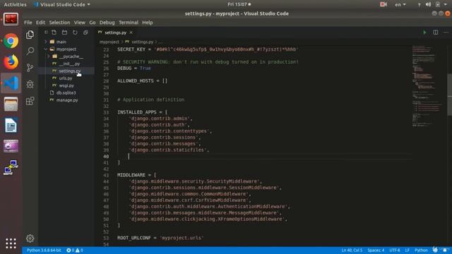 Start App | Python and Django