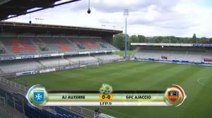 Auxerre 1-2 Gazélec Ajaccio (résumé)