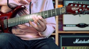 Music Man Monarchy Majesty 7-String - in a track by Frameshift