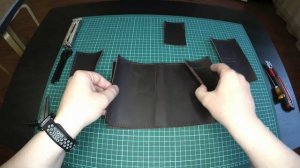 Портмоне кошелек под автодокументы карты и паспорт своими руками