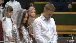 Алексей Казак и Надежда Волуевич/Оглашение