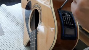 Акустическая гитара Yamaha FX370C. Часть 2. Установка звукоснимателя Belcat.