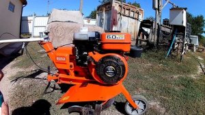Культиватор Triunfo TR 50 Pro R. Подготовка к осенним работам. - Tiller Triunfo TR 50 Pro R.