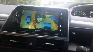 Toyota Sienta with 3D 360° camera