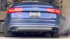 PURE SOUND! Audi S6 C7 4.0 V8 Twin Turbo COLD START | REVS | LAUNCH CONTROL | SOUND CHECK