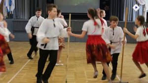 Фестиваль танцев народов мира в школе Александра Пушкина