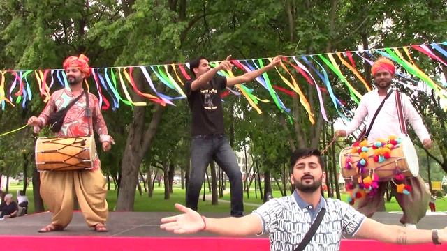 Дни Индии | Бхангра | Дхол | Фестиваль | Москва | Индийский | Мужчина | Ритм