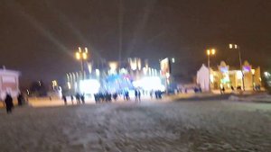 Томск, зима, какой-то праздник(2)