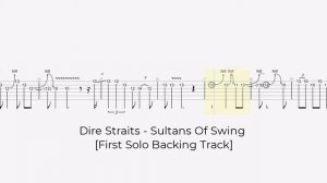 Dire Straits - Sultans Of Swing [First Solo Backing Track]