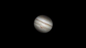 Jupiter - Passage de la Grande Tâche Rouge au C11, nuit du 06/10 - voir en 4k