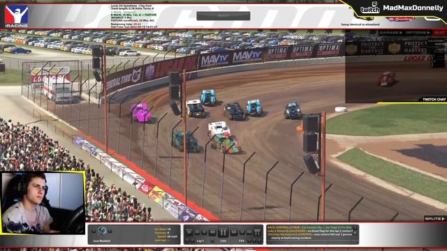 iRacing - Fastlane Big Block Modifieds - Round 6 at Lucas Oil смотреть онлайн