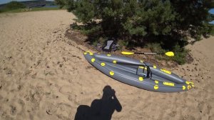 Обзор одноместной байдарки Варвар 310 от Time Trial