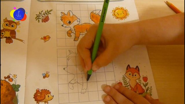 Как нарисовать лису? смотреть онлайн