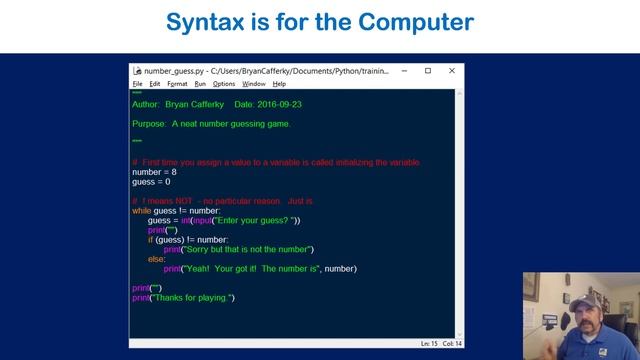 Python Programming Made Easy for Beginners - Lesson 2: Understanding Syntax
