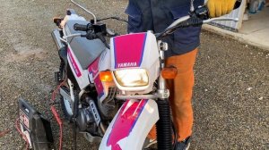 Видео запуска Yamaha Serow 225
