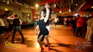 Diego Avendaño Ibarra & Olga Kryachko at the Birthday of the РеSпублика dance club 2017 (Russia)