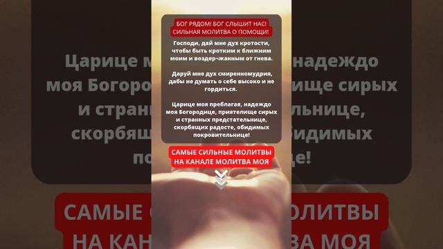 ЧИТАЙ ЭТО В ТРУДНОЙ СИТУАЦИИ! СИЛЬНАЯ МОЛИТВА О ПОМОЩИ. МОЛИТВА НА ЗАЩИТУ. ПРАВОСЛАВНЫЕ МОЛИТВЫ