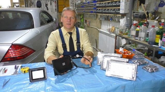 Светодиодные прожекторы с АлиЭкспресс, обзор