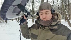 Telinga – микрофон и парабола для усиления звука