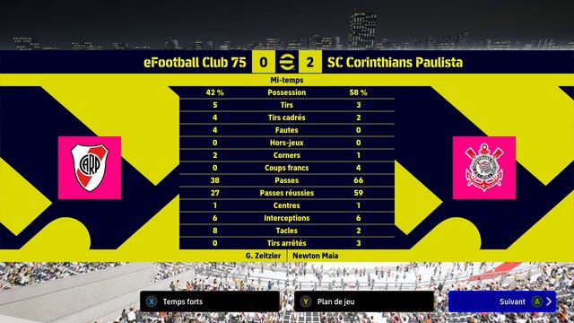 Brazilan Clubs • eFootball Club 75 🆚 Corinthians Paulista