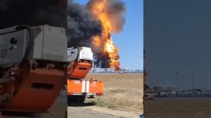 ВСУ пытались снова атаковать полыхающую несколько дней нефтебазу в Пролетарске Ростовской области