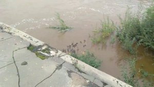 Комсомольск-на-Амуре - наводнение уровень Силинки и "автобан" на Дземги