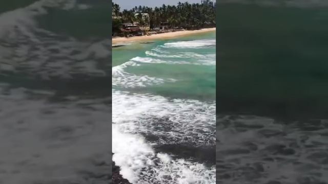 Пляж без волн. Унаватуна. Шри-Ланка. #georgievtravel #шриланка