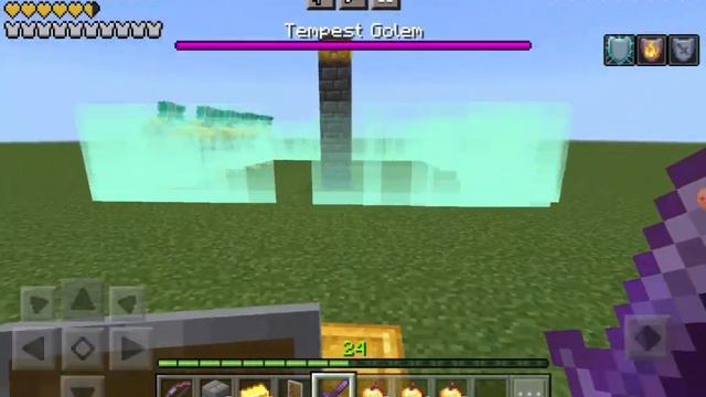 Minecraft Dungeons Tempest Golem Boss Fight смотреть онлайн