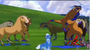 Белогривый  возвращение