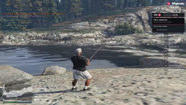 ПУТЬ БОМЖА на MAJESTIC RP ❖ РЫБАЛКА и ЗАРАБОТОК НА НЕЙ ❖ GTA 5 RP RAGE MP
