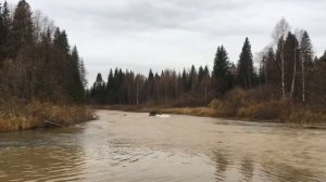 Квадроцикл РМ 650-2 .Переезд через реку Вижай.