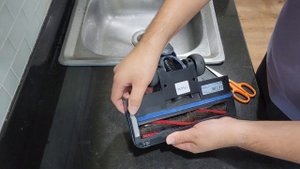 TY6878WO Tefal X-PERT 6.60 ทำความสะอาดกล่องเก็บฝุ่นและไส้กรองฝุ่น