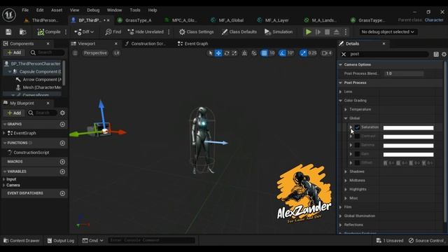 How To Make The Camera Black And White In Unreal Engine 5